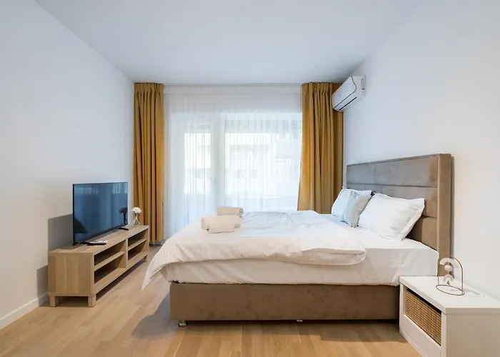 Zen 1 & 2 - With Parking Apartament Bukareszt